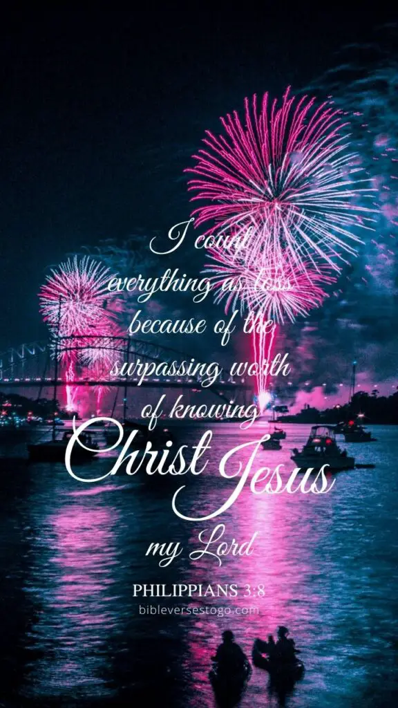 Harbor Fireworks Philippians Encouraging Bible Verses