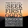 Matthew 6:31-33 - Don't Be Anxious - Bible Verses To Go
