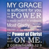 2 Corinthians 12:9 - Power - Bible Verses To Go