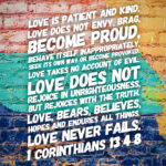 1 Corinthians 13:4-8 – Love - Encouraging Bible Verses