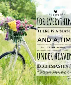 Ecclesiastes 3:1 - For Everything There Is a Season - Bible Verses To Go