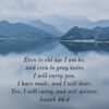 Isaiah 46:4 - I Will Carry You - Bible Verses To Go