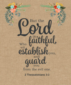 2 Thessalonians 3:3 - Guard You - Bible Verses To Go