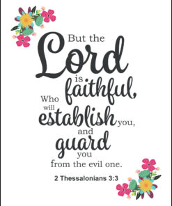 2 Thessalonians 3:3 - Guard You - Bible Verses To Go