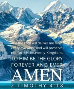 Christian Wallpaper - Alaska 2 Timothy 4:18
