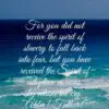 Christian Wallpaper - Blue Seas Romans 8:15
