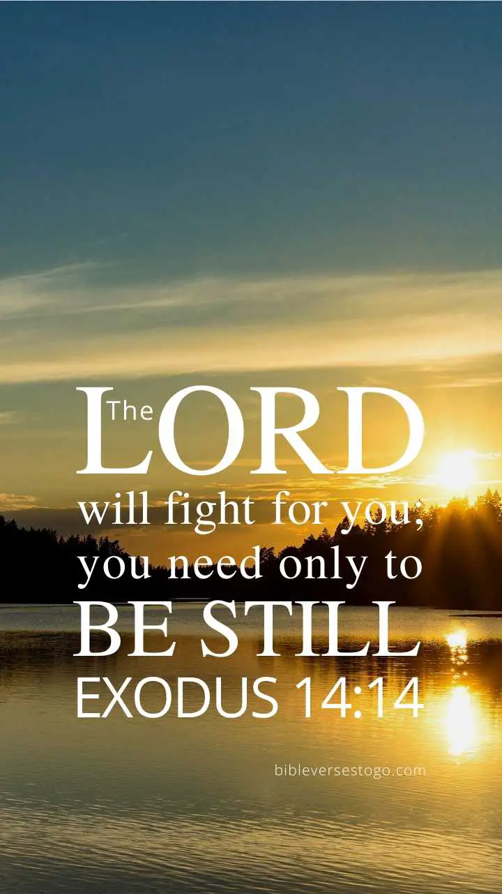 Exodus 1414 WEB Mobile Phone Wallpaper  Yahweh will fight for you and  you shall be