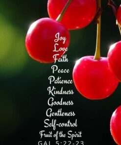 Christian Wallpaper - Cherries Galatians 5:22-23