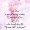 Christian Wallpaper - Cherry Blossom Psalm 27:1