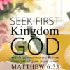 Christian Wallpaper – Citrus Tea Matthew 6:33