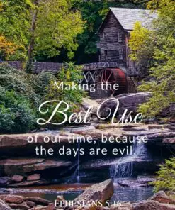Christian Wallpaper - Days Are Evil Ephesians 5:16