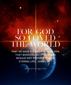 Christian Wallpaper – Earthlight John 3:16