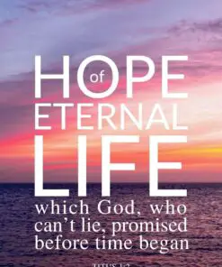 Christian Wallpaper - Eternal Life Titus 1:2