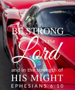 Christian Wallpaper - Ferrari Ephesians 6:10