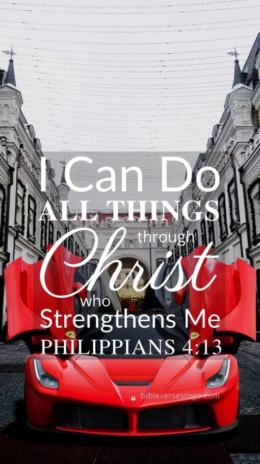 Christian Wallpaper – Ferrari Philippians 4:13