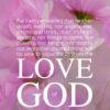 Christian Wallpaper - Flower Pastel Romans 8:38-39