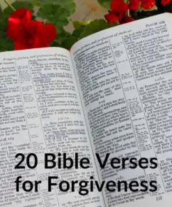 20 Bible Verses for Forgiveness - Download