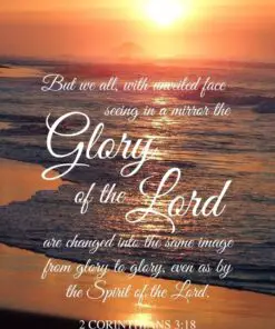 Christian Wallpaper - Glory of the Lord 2 Corinthians 3:18