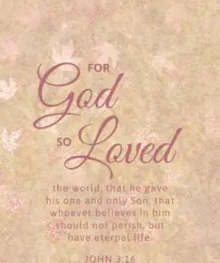 Christian Wallpaper – Goldleaf John 3:16