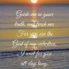 Christian Wallpaper - Guide Me Psalm 25:5