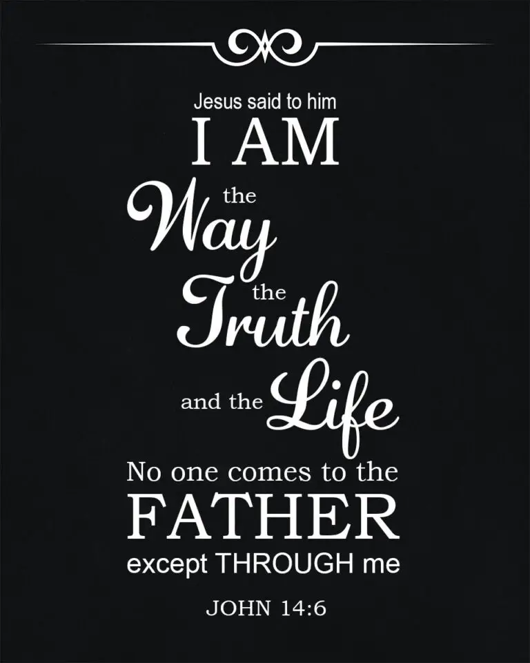 John 14:6 – I Am the Way – Encouraging Bible Verses