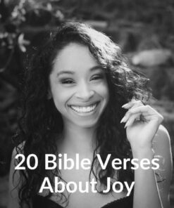 20 Bible Verses About Joy - Download