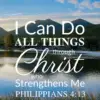 Christian Wallpaper – Lake Philippians 4:13