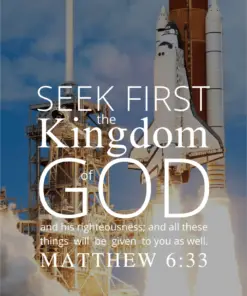 Christian Wallpaper – Launch Matthew 6:33