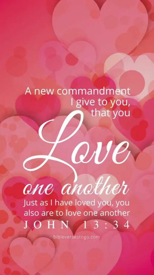 Christian Wallpaper - Love John 13:34