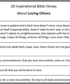Love Others Bible Verses