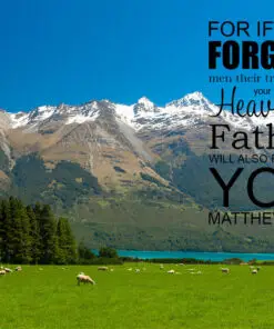 Matthew 6:14 - Forgive - Bible Verses To Go