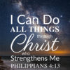 Christian Wallpaper – Milky Way Philippians 4:13
