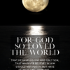 Christian Wallpaper - Moonlight2 John 3:16