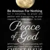 Christian Wallpaper – Moonlight Philippians 4:6-7