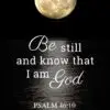 Christian Wallpaper – Moonlight Psalm 46:10