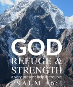 Christian Wallpaper - Nepal Mtns Psalm 46:1