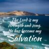 Christian Wallpaper - New Zealand Beach Psalm 118:14