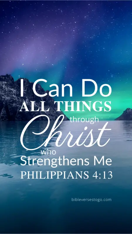 Northlight Philippians 4:13 – Encouraging Bible Verses