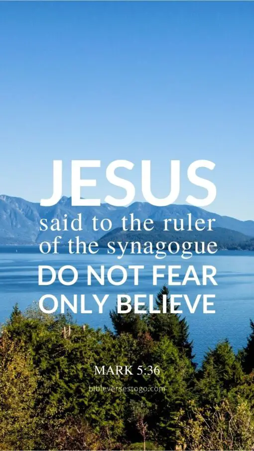 Christian Wallpaper - Only Believe Mark 5:36