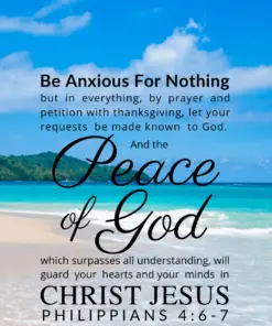 Christian Wallpaper – Paradise Philippians 4:6-7