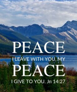 Christian Wallpaper - Peace John 14:27