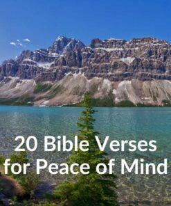 20 Bible Verses for Peace of Mind - Download
