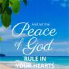 Christian Wallpaper - Peaceful Beach Colossians 3:15