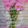 Christian Wallpaper - Pink Bouquet Acts 2:28
