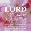 Christian Wallpaper – Pink Bloom Psalm 23:1-3