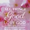 Christian Wallpaper – Pink Bloom Romans 8:28