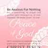 Christian Wallpaper – Pink Lace Philippians 4:6-7