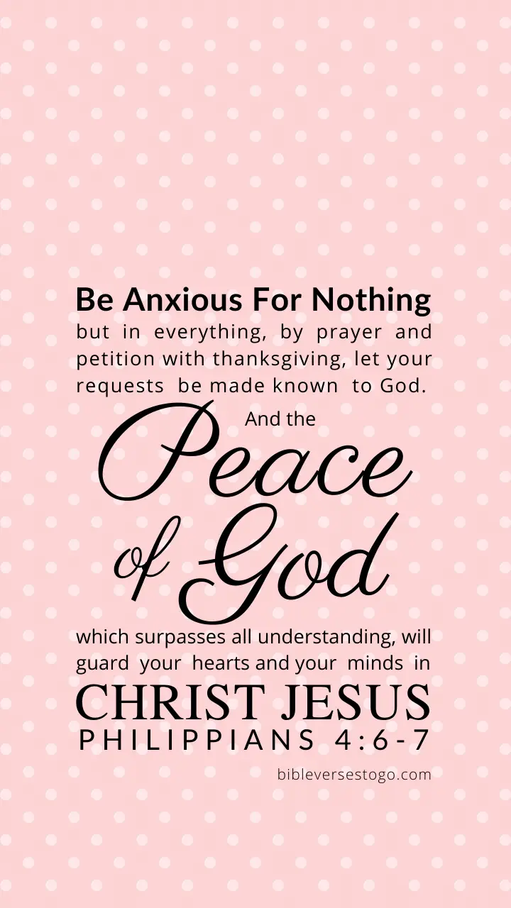 Peace In Christ Phone Wallpapers – Bee The Light