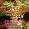 Christian Wallpaper – Planter Proverbs 3:5-6