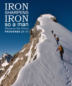 Proverbs 27:17 - Iron Sharpens Iron - Bible Verses To Go